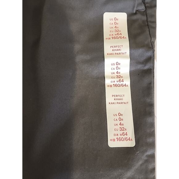 NWT Gap Women's Khakis 0R Perfect Khaki parfait - Picture 10 of 13